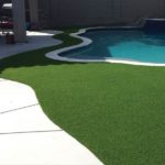 Yard with Artificial Lawn