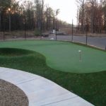 Fake Grass Golf Green by Premier Synthetic Greens