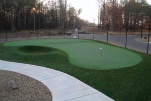 Fake Grass Golf Green by Premier Synthetic Greens