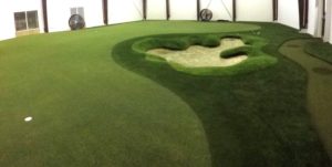 Indoor Golf Green for Wisconsin Winters