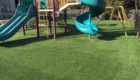Kid's Playground with Artificial Grass