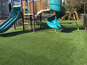 Kid's Play Area with Artificial Grass