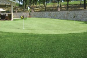 Synthetic Grass Putting Green by Premier Synthetic Greens