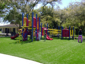 Artificial Grass Playground from Premier Synthetic Greens
